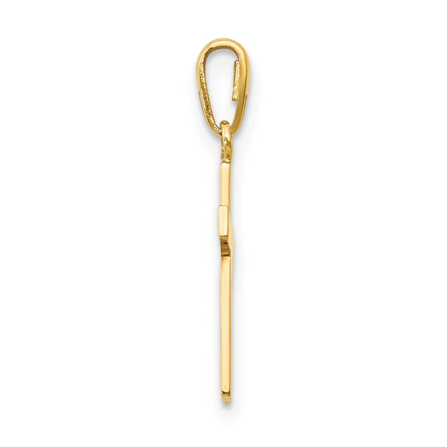 14k Yellow Gold 14k Children's Cross Pendant