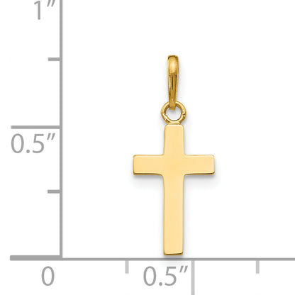 14k Yellow Gold 14k Children's Cross Pendant
