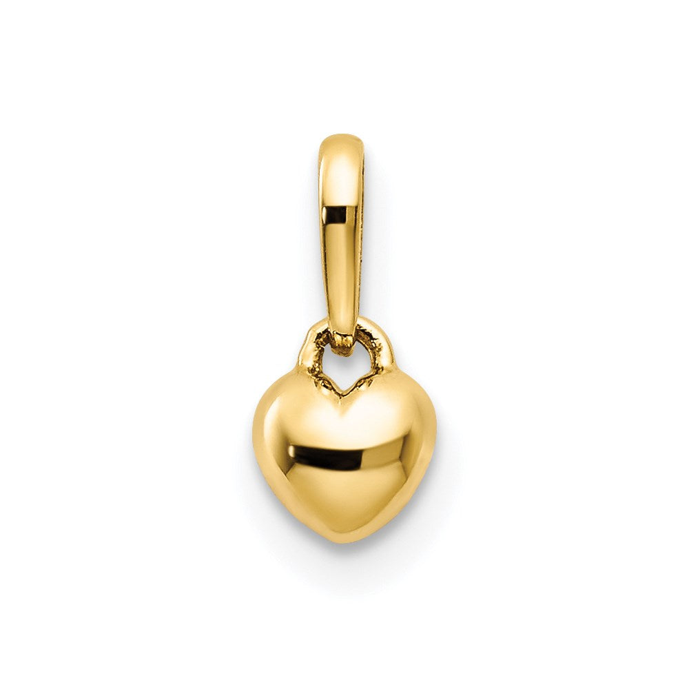 14k Yellow Gold 14k Children's Heart Pendant