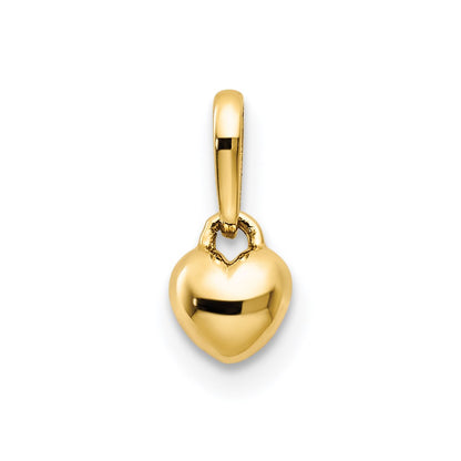 14k Yellow Gold 14k Children's Heart Pendant