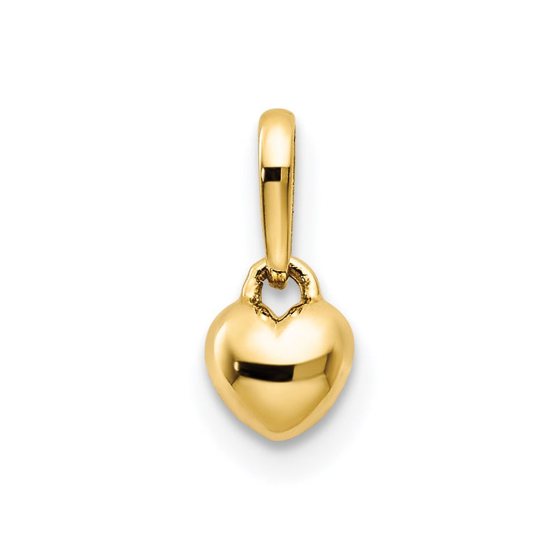 14k Yellow Gold 14k Children's Heart Pendant