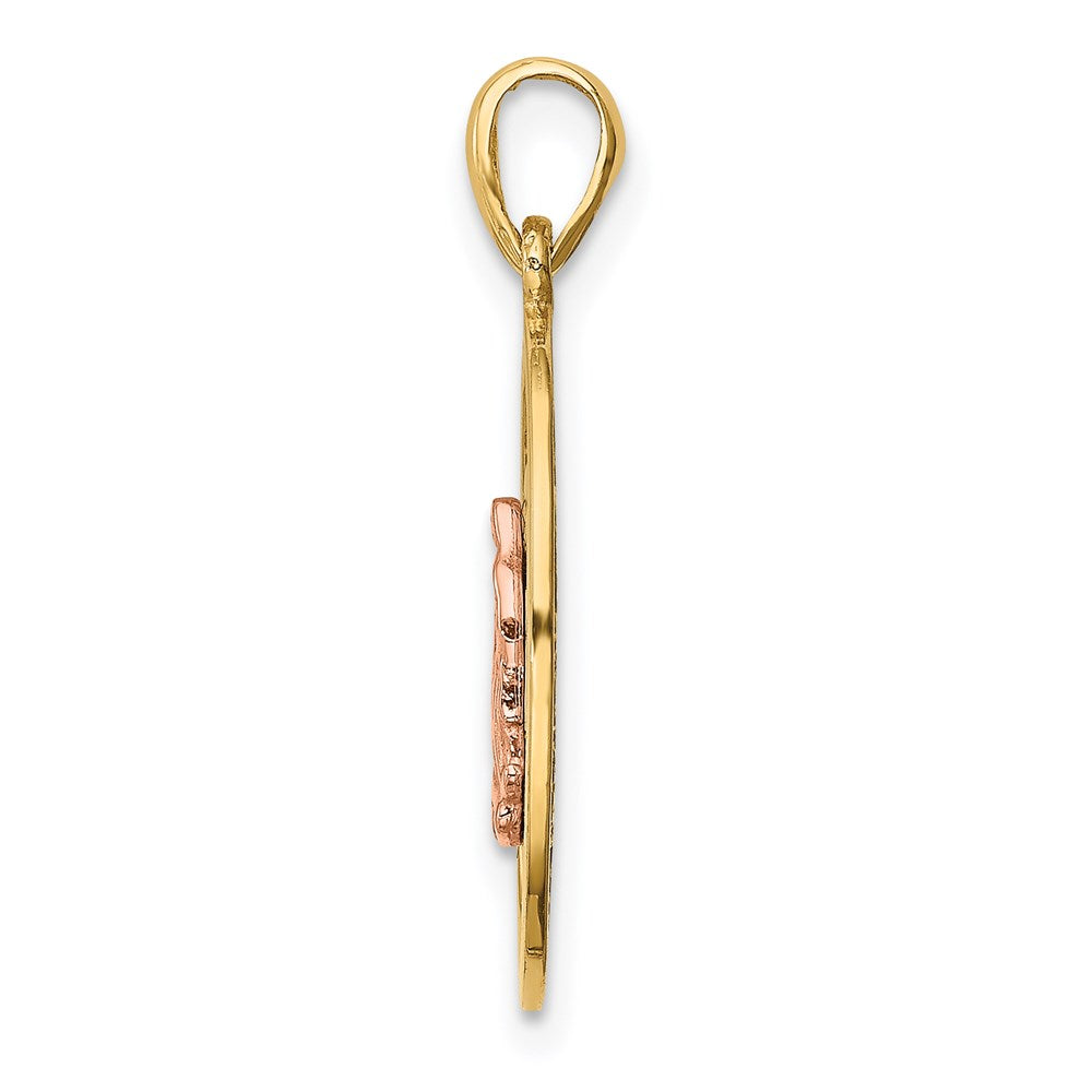 14k Two-tone 14K Two-tone Our Lady of Guadalupe Pendant