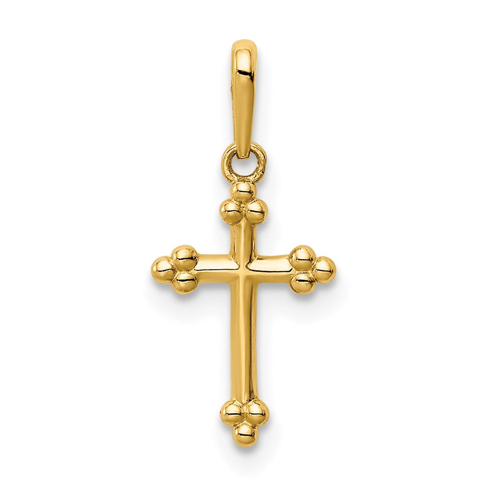 14k Yellow Gold 14K Cross Pendant