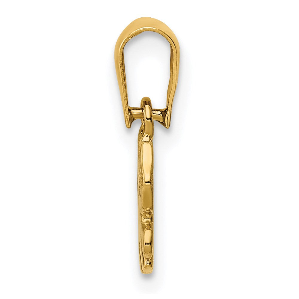 14k Yellow Gold 14k Kitten Pendant