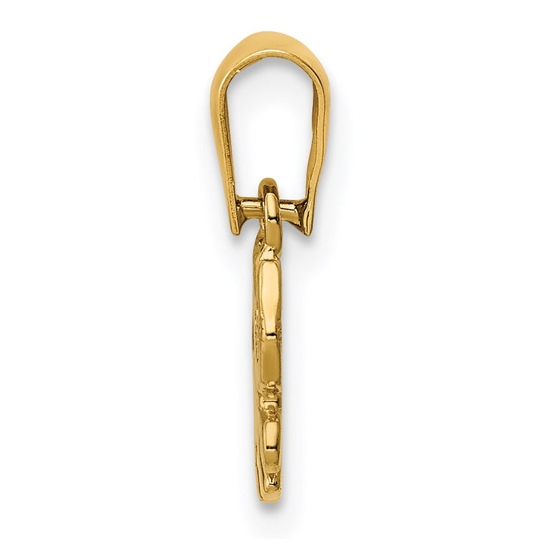 14k Yellow Gold 14k Kitten Pendant