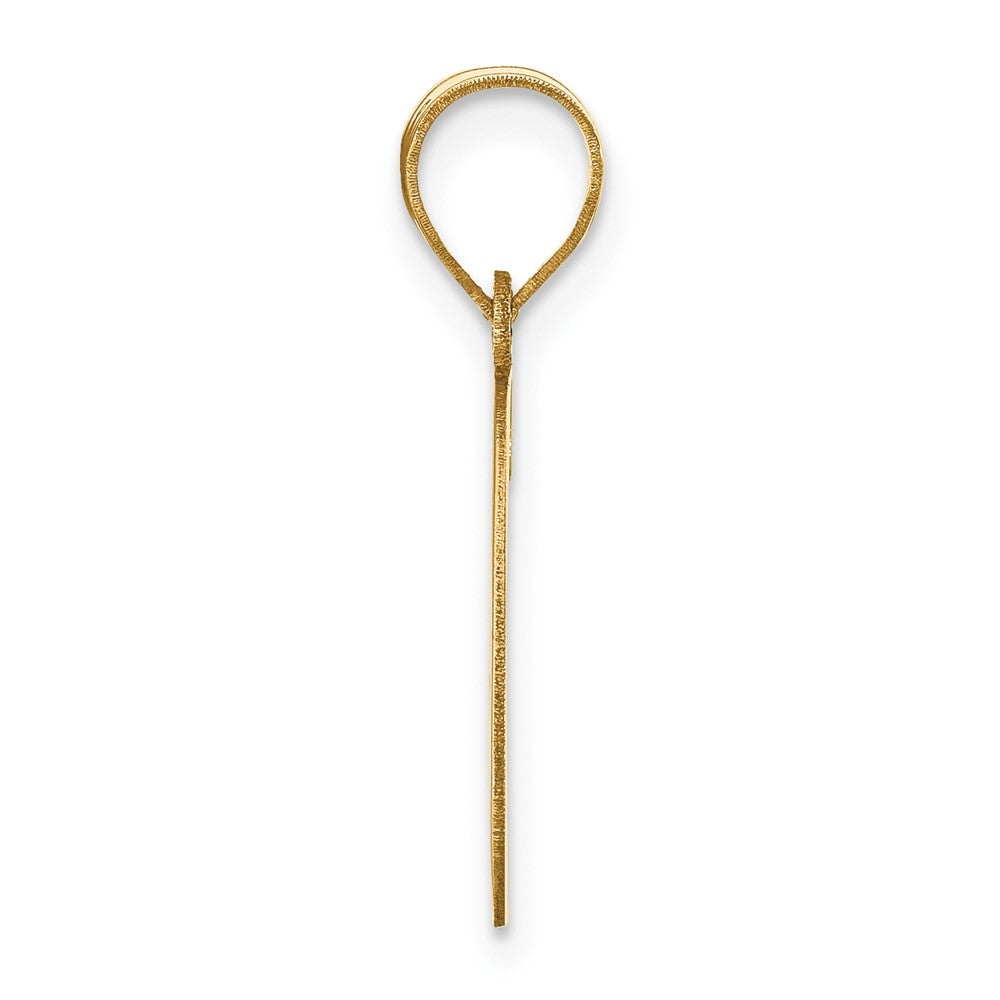 14k Yellow Gold 14k Polished Letter G Initial Pendant