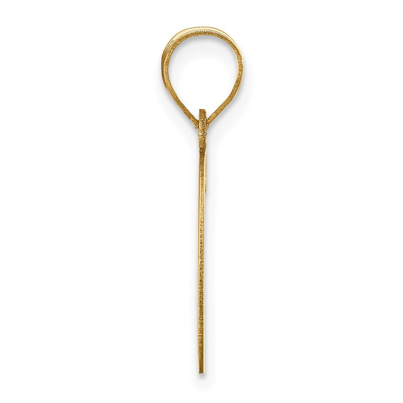 14k Yellow Gold 14k Polished Letter G Initial Pendant