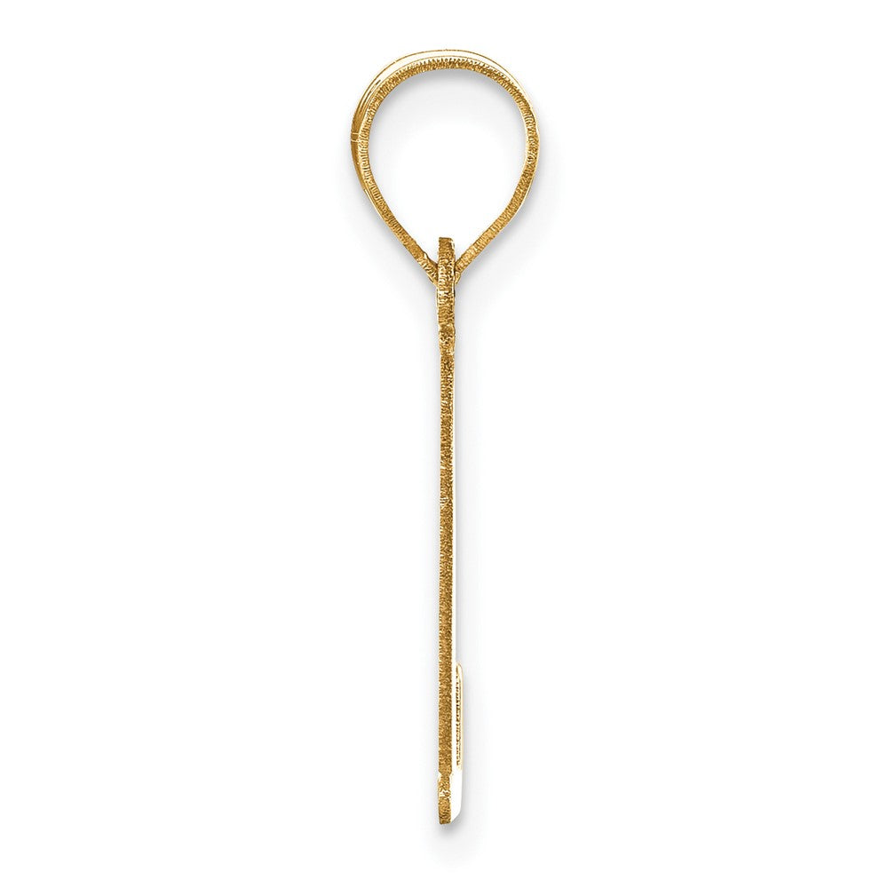 14k Yellow Gold 14k Polished Letter L Initial Pendant