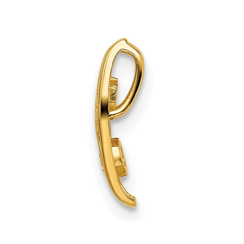 14k Yellow Gold 14k CZ Chain Slide