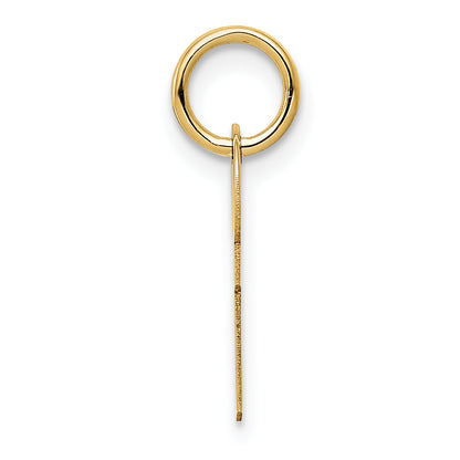 14k Yellow Gold 14K Polished Key Charm