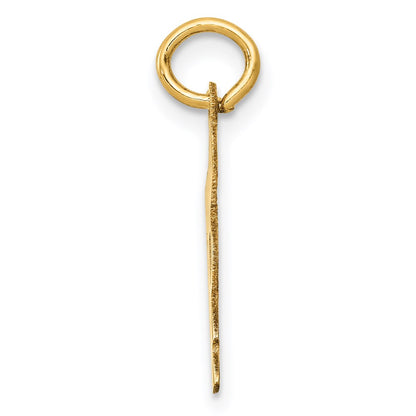 14k Yellow Gold 14k Pistol Charm