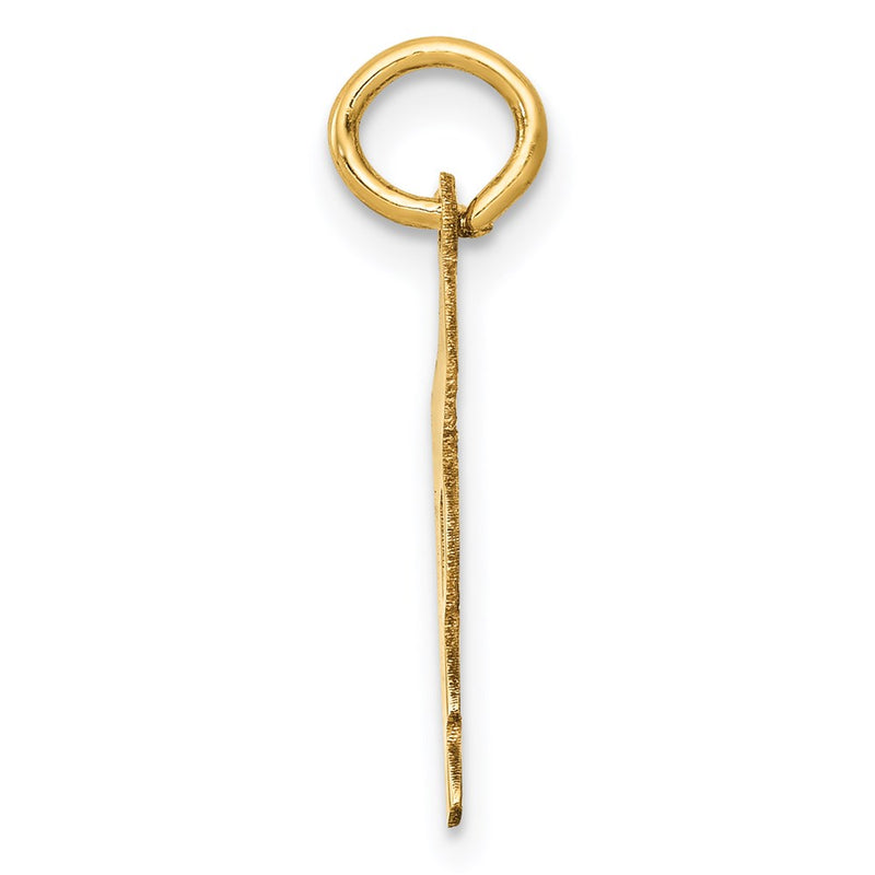 14k Yellow Gold 14k Pistol Charm