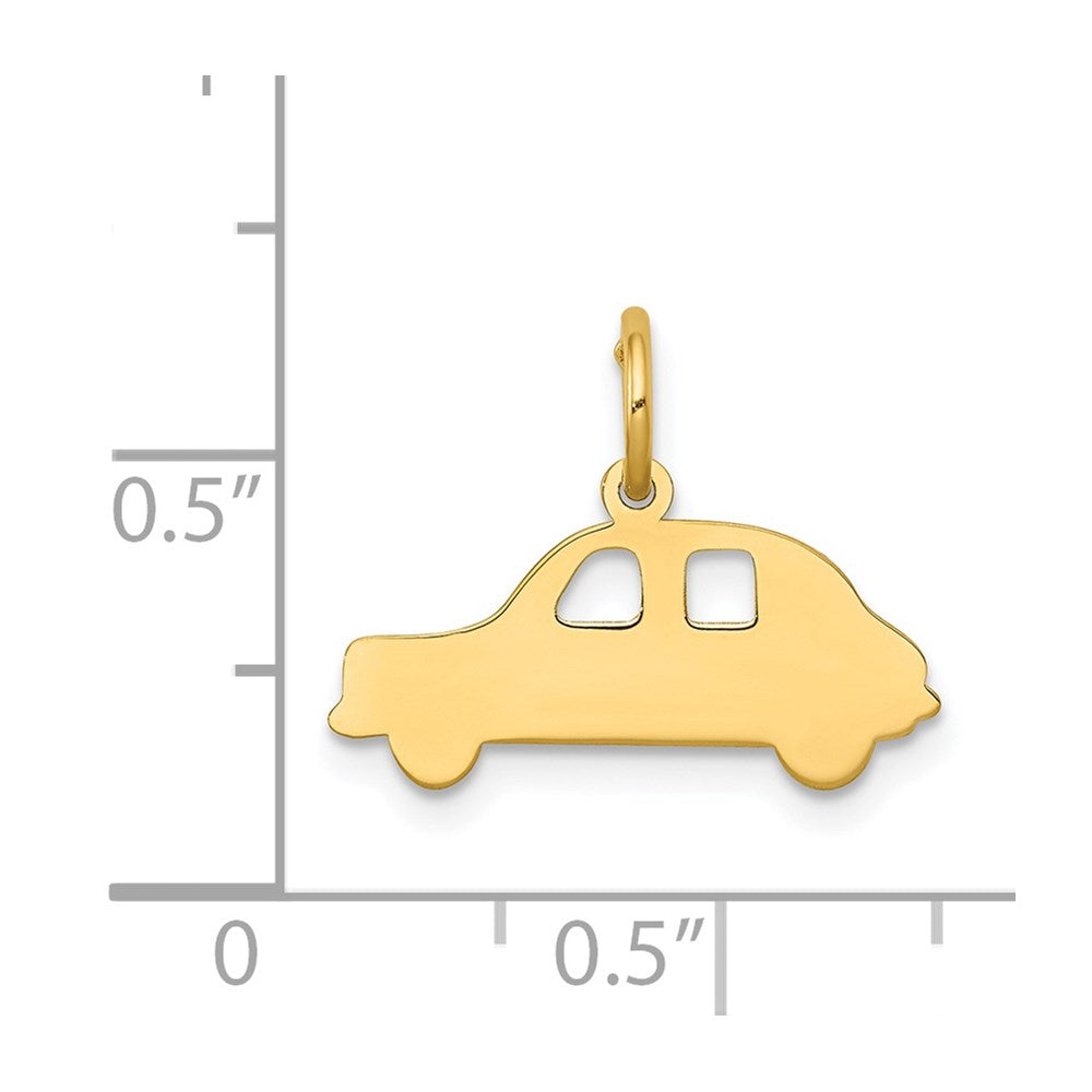 14k Yellow Gold 14k Compact Car Charm