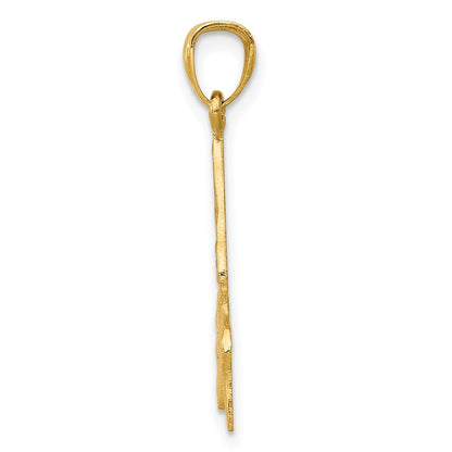 14k Yellow Gold 14k Hummingbird Pendant