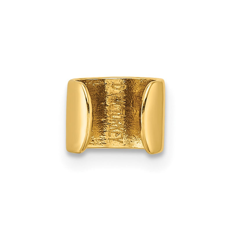 14K Yellow Gold Polished Single Ear Cuff