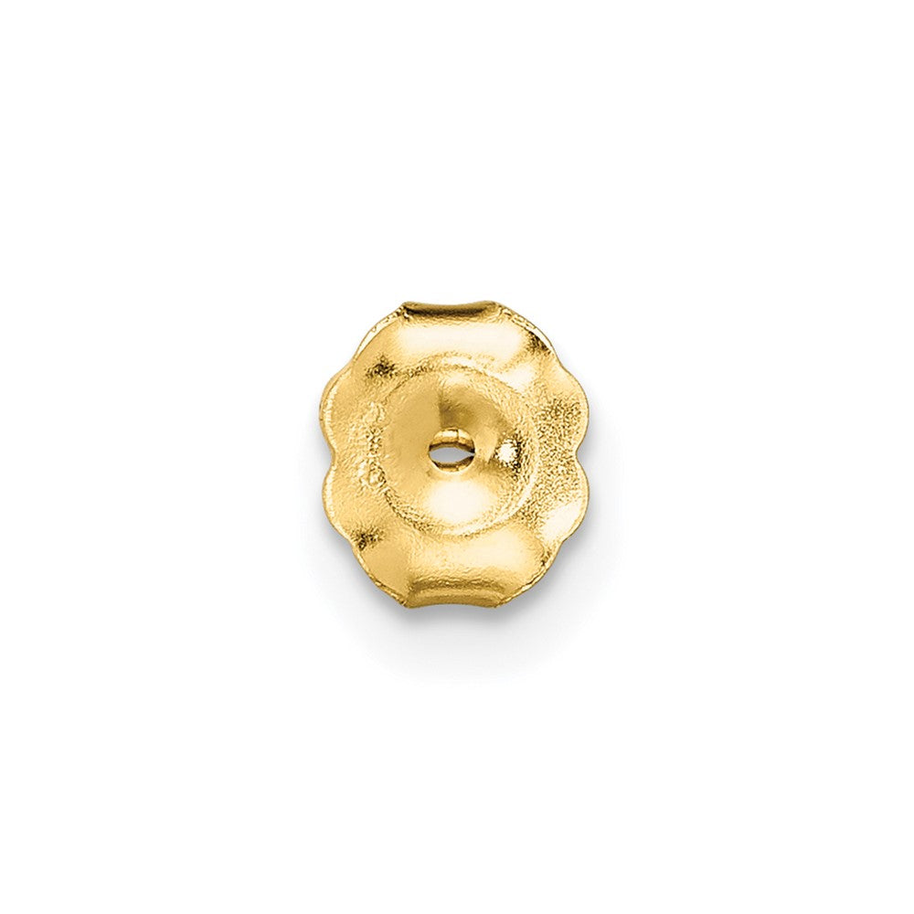 14K Yellow Gold 1/6 Ctw Lab Grown Diamond Vs+ F+ Round 4 Prong Heavy Wt. Stud Earrings