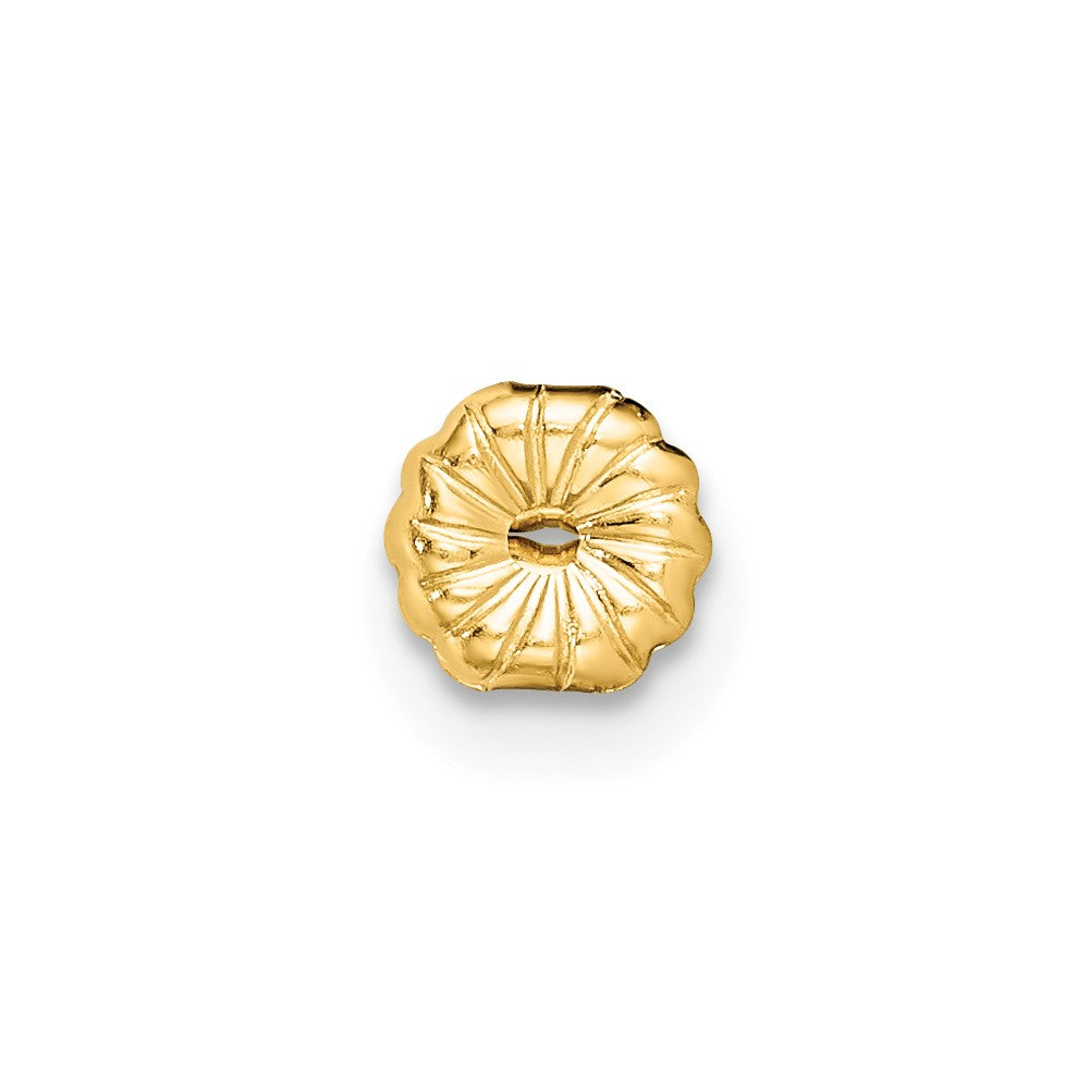 14k Yellow Gold 1 Ct. Certified Lab Grown Diamond VS/SI+ G+ Radiant Complete Solitare Stud Post Earrings