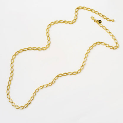 14K Yellow Gold Italian Design Necklace