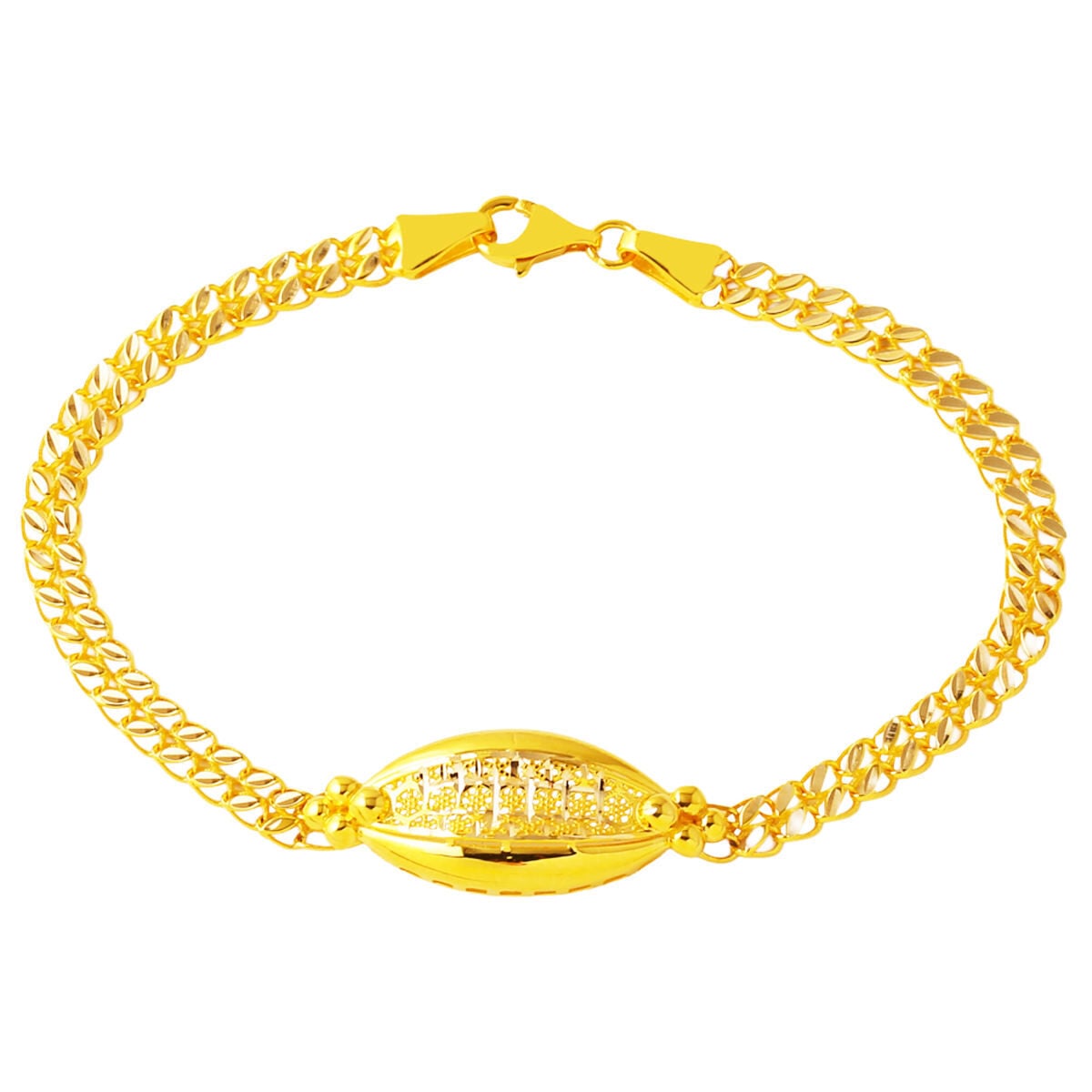 14K Yellow Gold Duru Bracelet