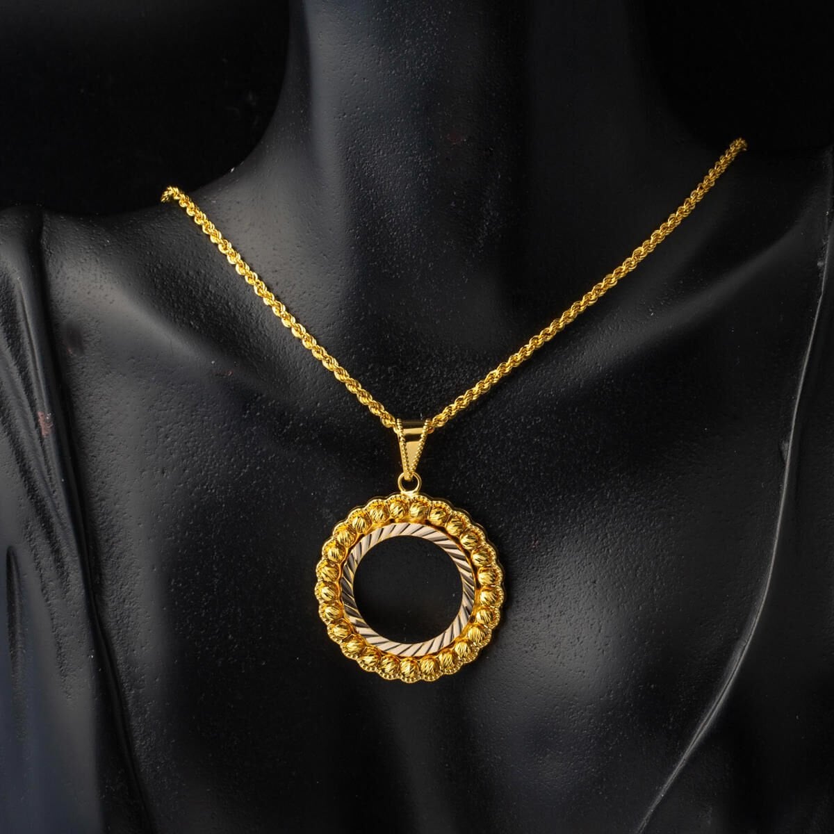 14K Yellow Gold Half Attachable Necklace (6.4 g)