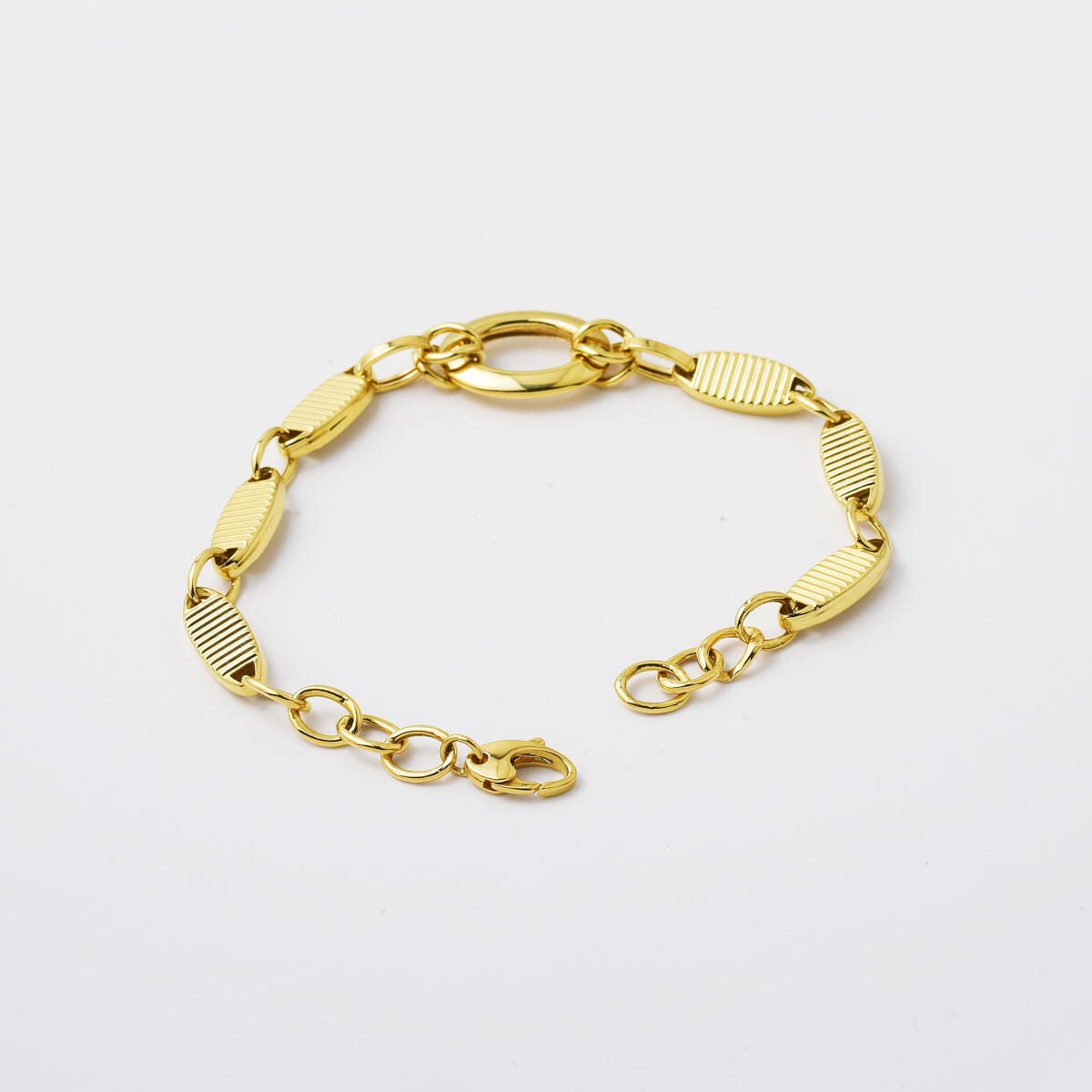 14K Yellow Gold Modern Minimalist Bracelet