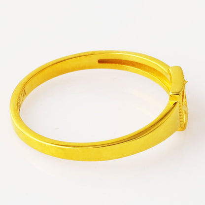 14K Yellow Gold Minimalist Ring