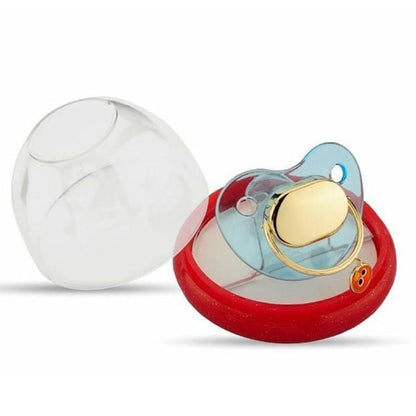 14K Yellow Gold Gift Enamel Pacifier Charm