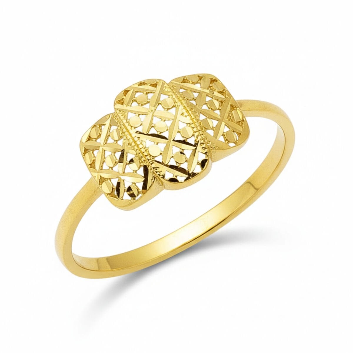 14K Yellow Gold Plasma Ring (1.37 g)