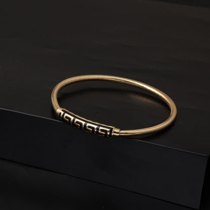 14K Yellow Gold Designer Inspired Italian Unisex ID Bracelet
