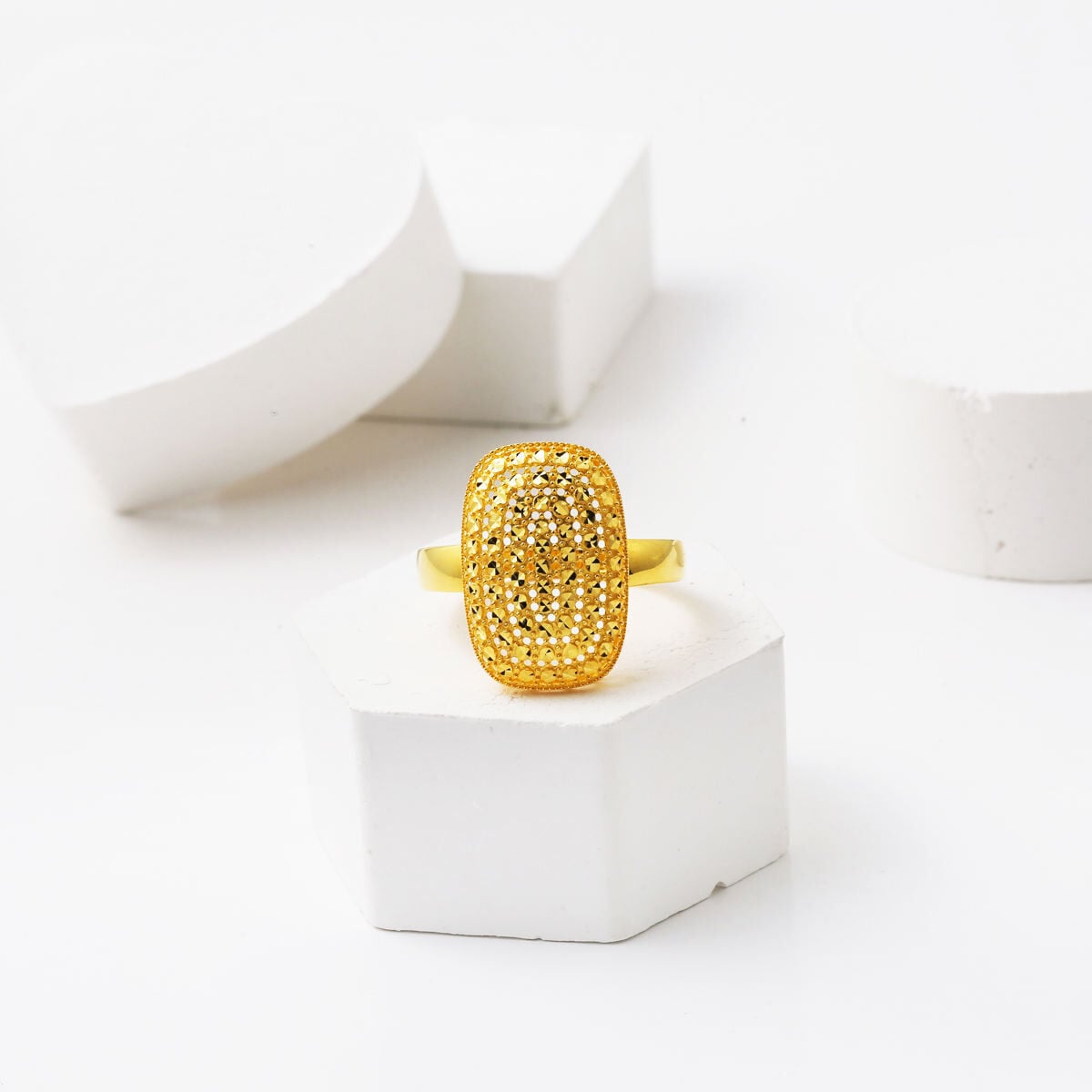 14K Yellow Gold Olivia Ring