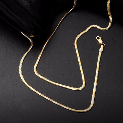 14K Yellow Gold Herringbone Chain 40 cm (4.7 g)