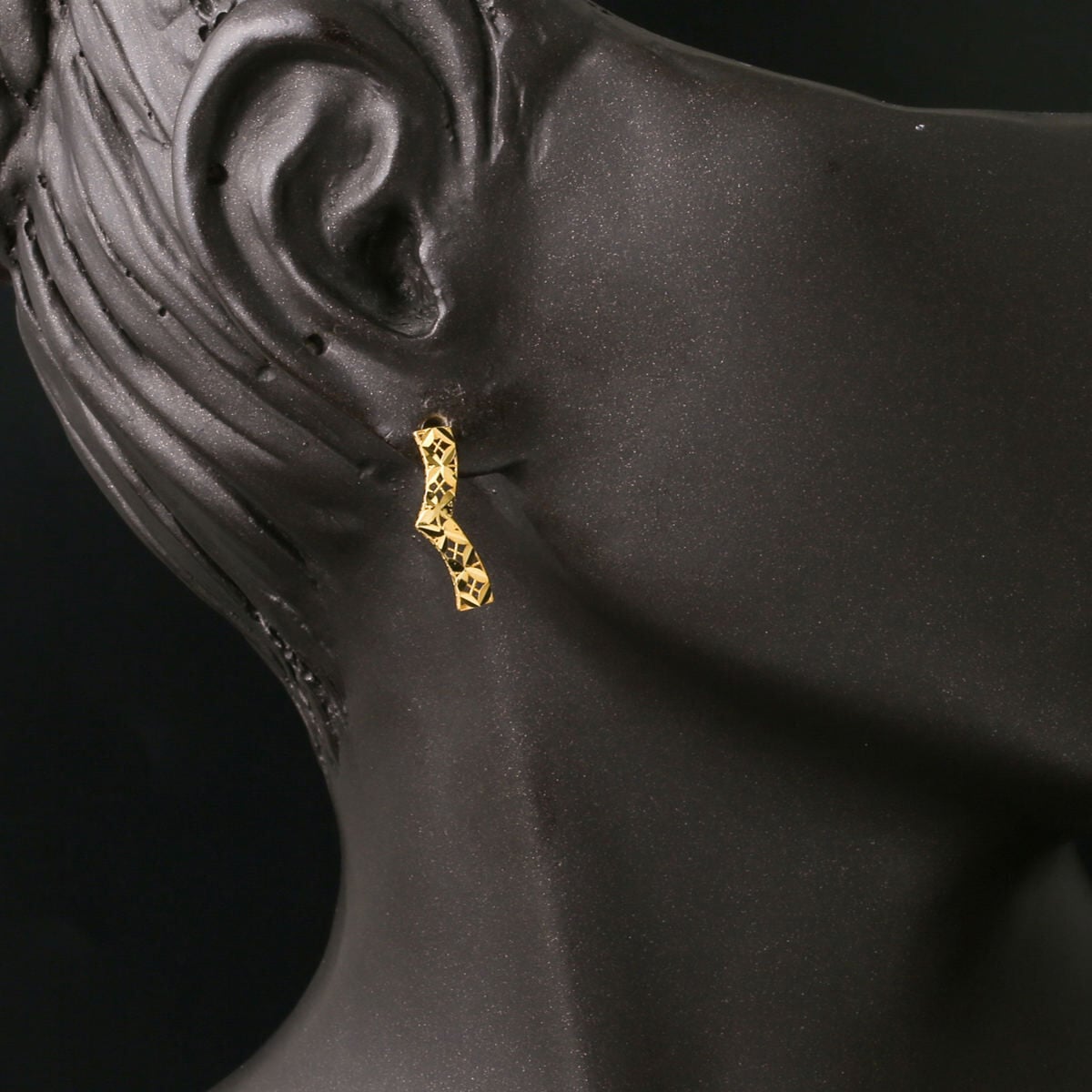 14K Yellow Gold Flower of Life Jewelry Set