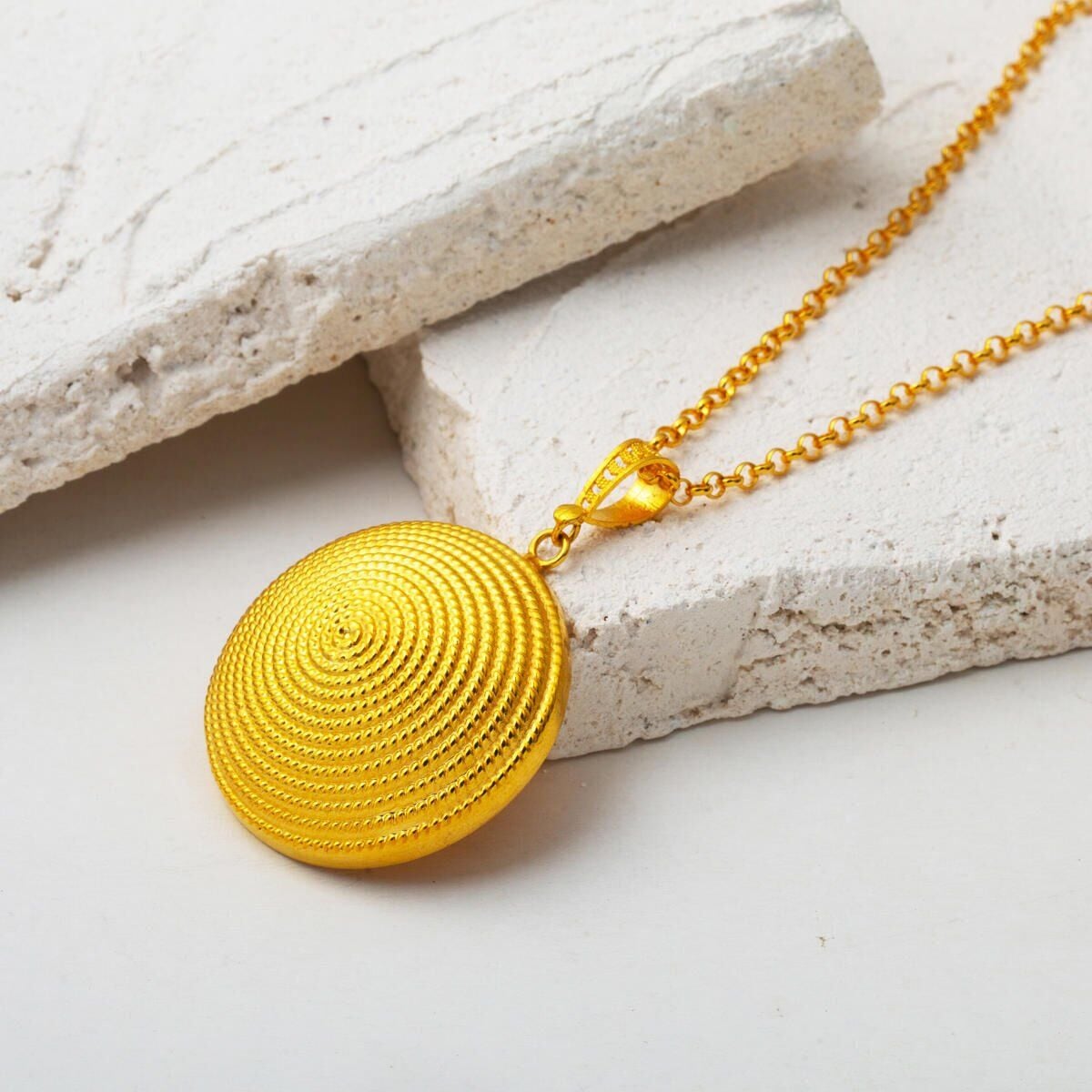 22K Yellow Gold Beypazari Mini Necklace