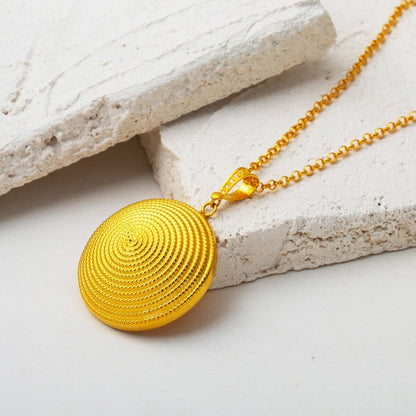 22K Yellow Gold Beypazari Mini Necklace