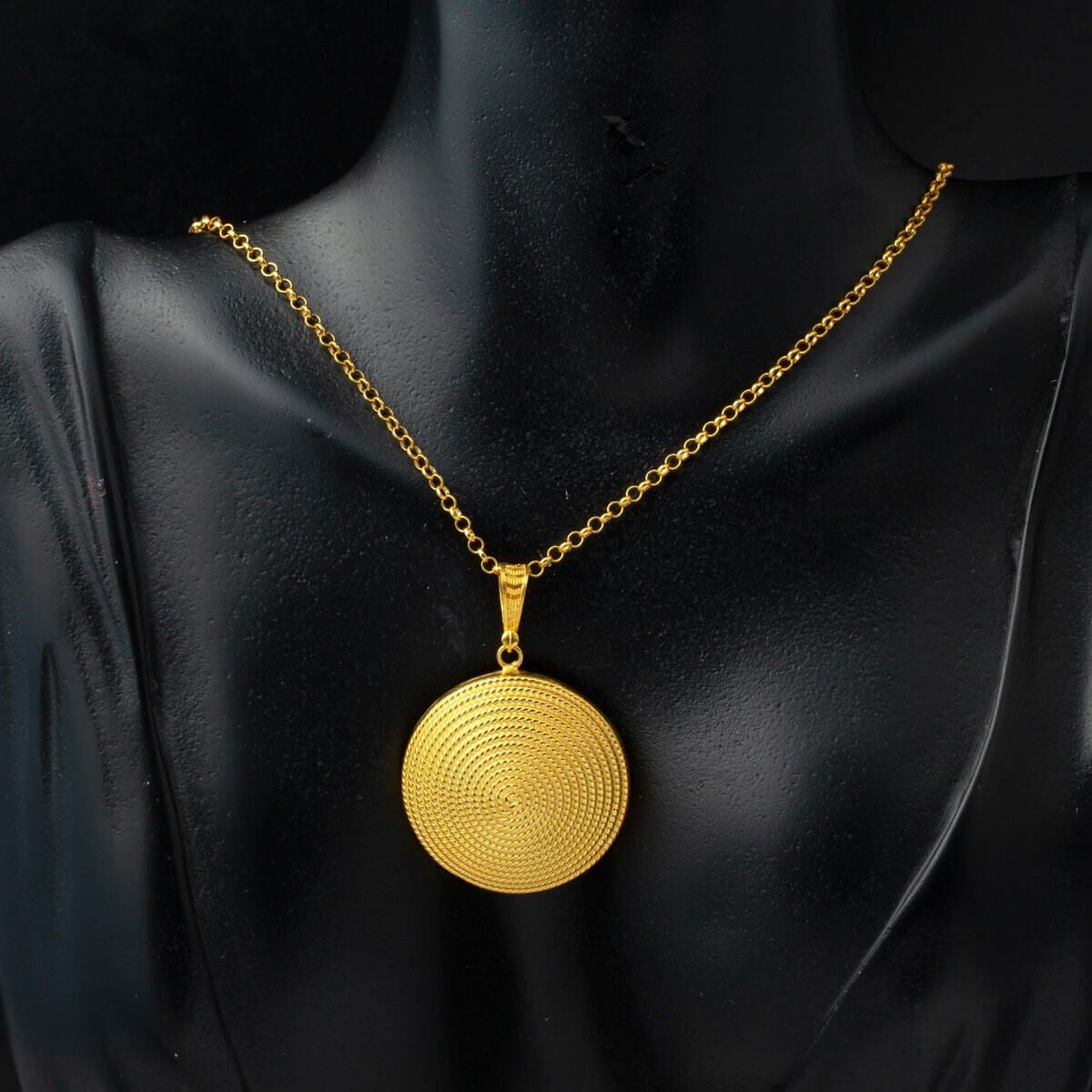 22K Yellow Gold Beypazari Mini Necklace