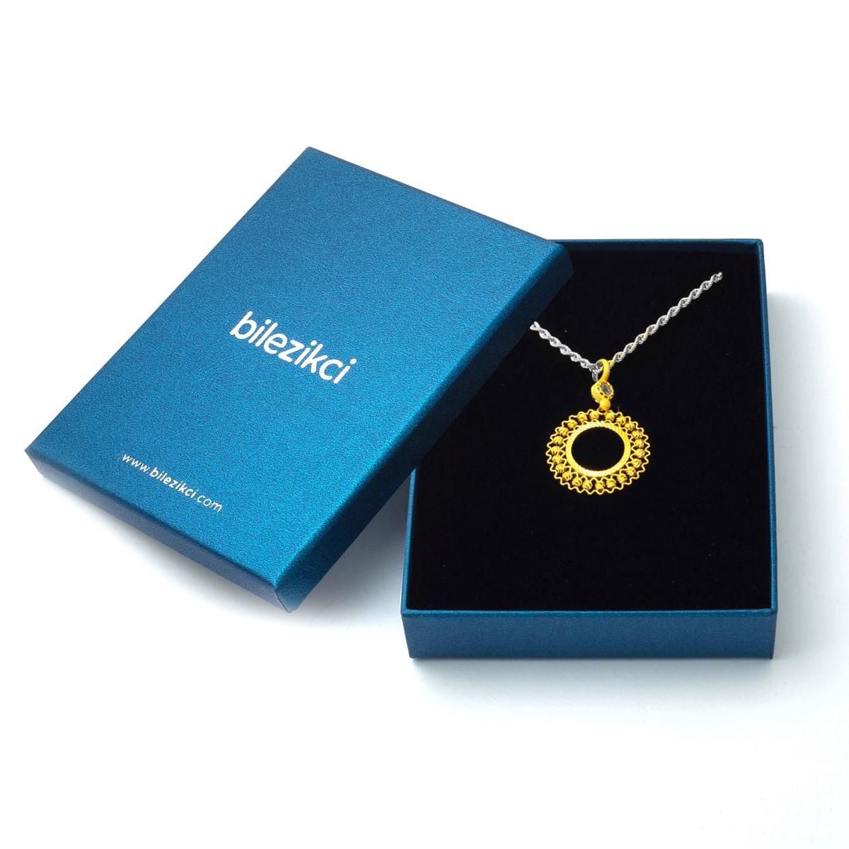 14K Yellow Gold Designer Inspired Quarter Coin Cubic Zirconia Bezel