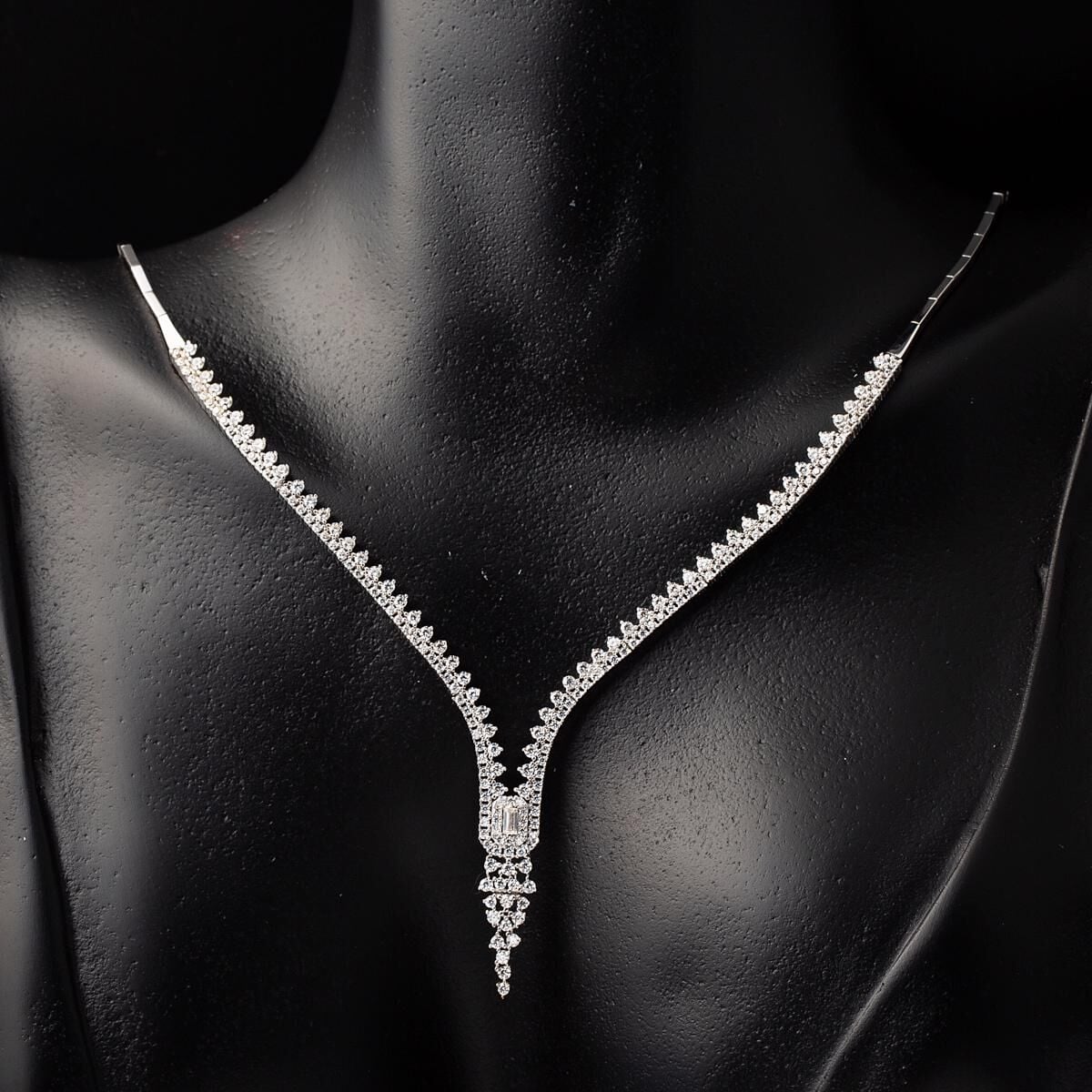 14K White Gold Zodiac Baguette Cubic Zirconia Set