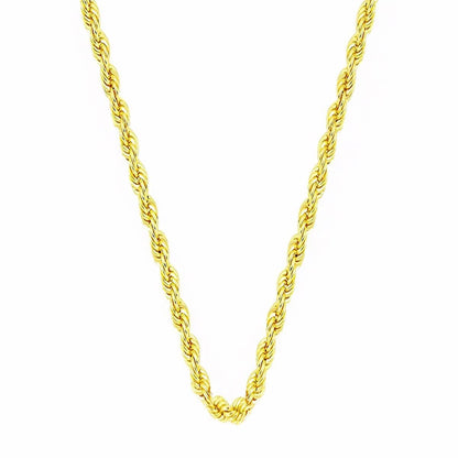 14K Yellow Gold Twisted Chain 50 cm (2.2 g)