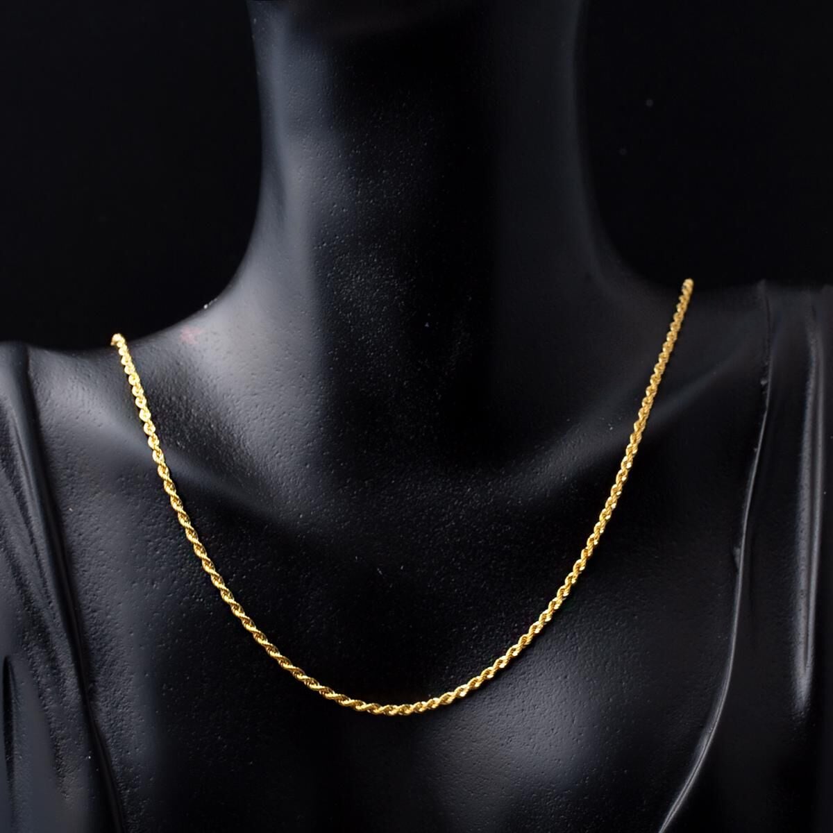 14K Yellow Gold Twisted Chain 50 cm (2.2 g)