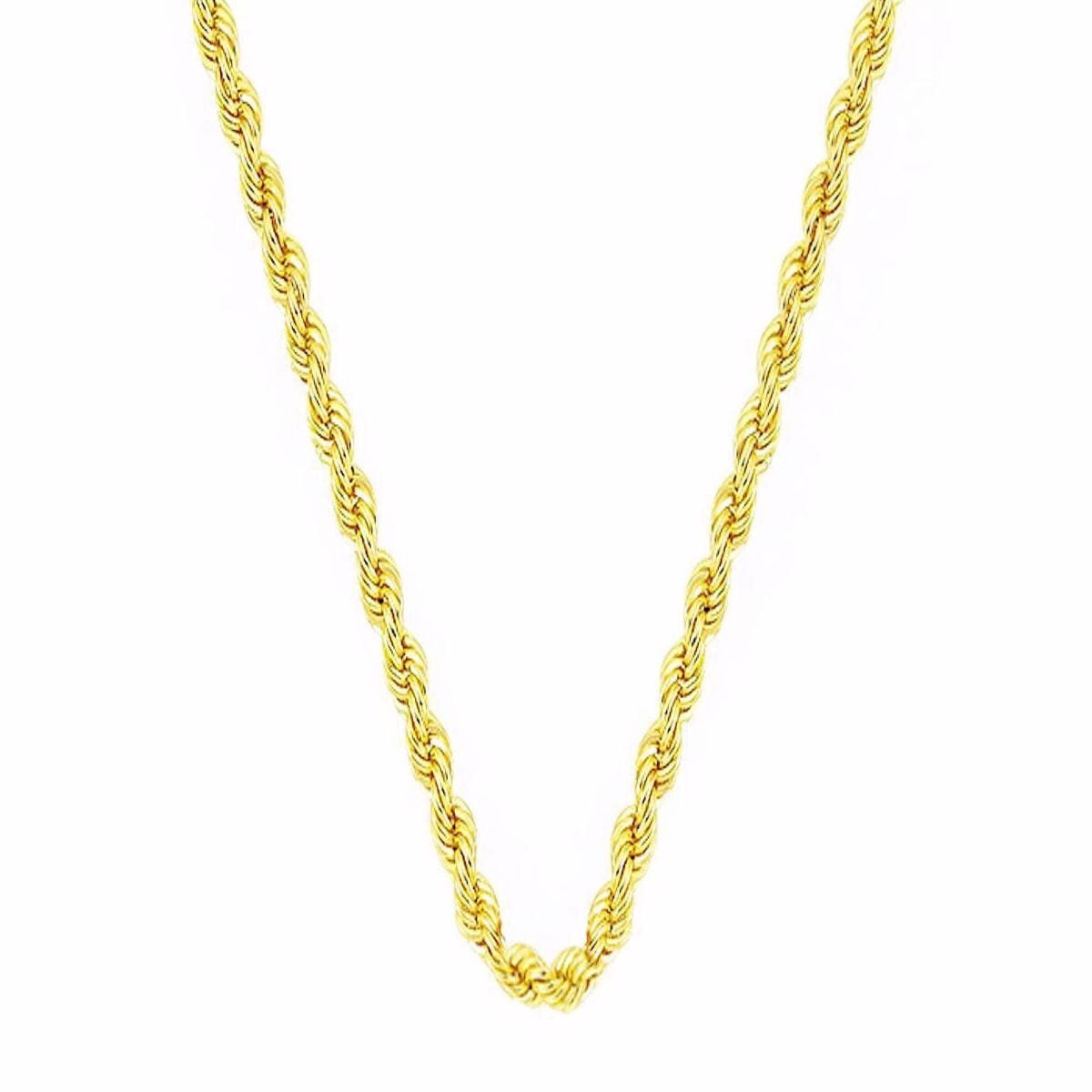 14K Yellow Gold Twisted Chain 50 cm (0.92 g)