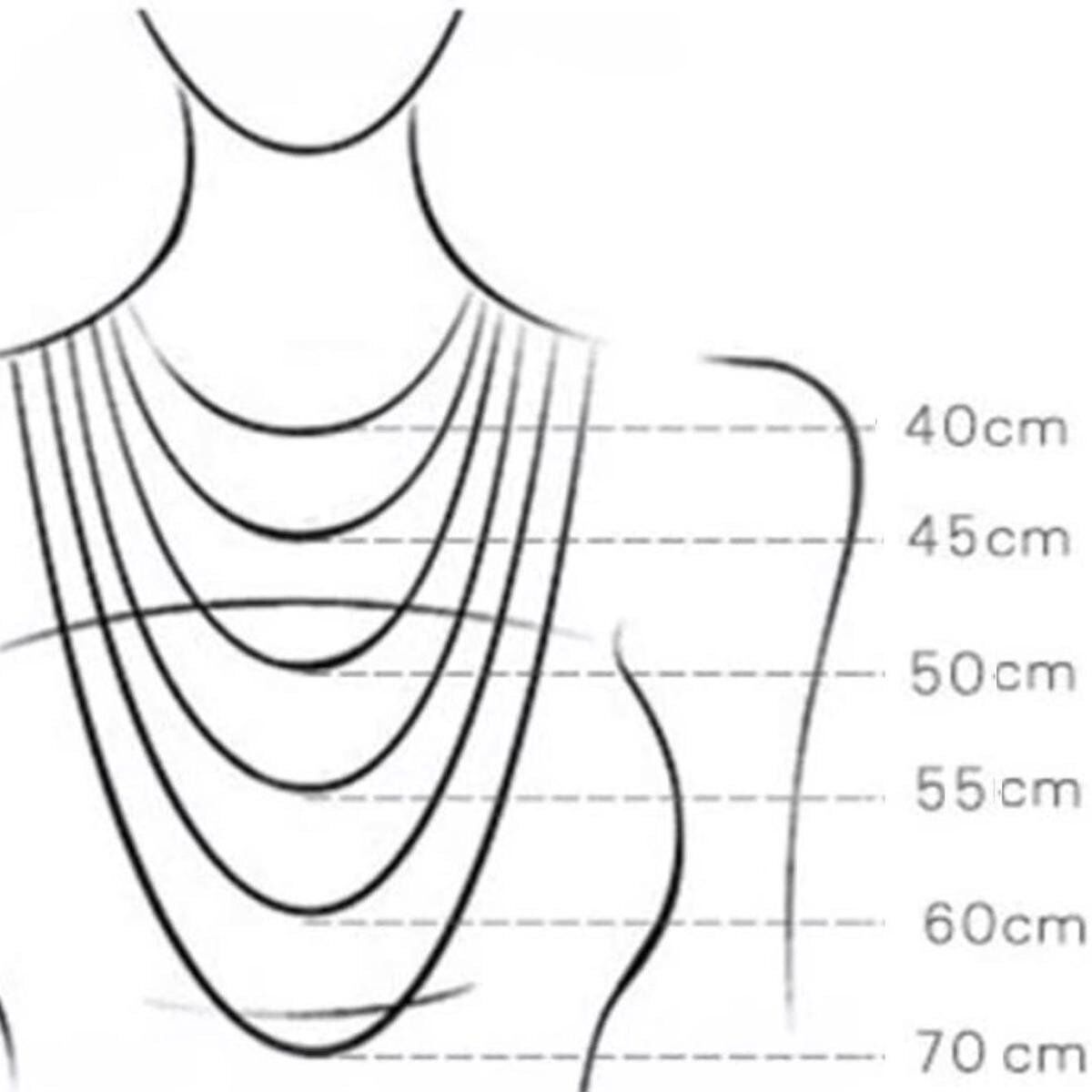 14K Yellow Gold Twisted Chain 50 cm (0.92 g)
