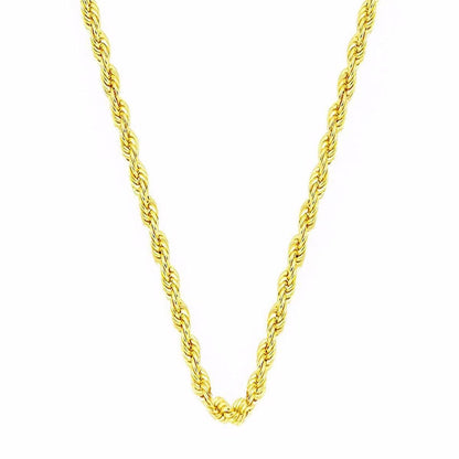14K Yellow Gold Twisted Chain 55 cm (1.08 g)