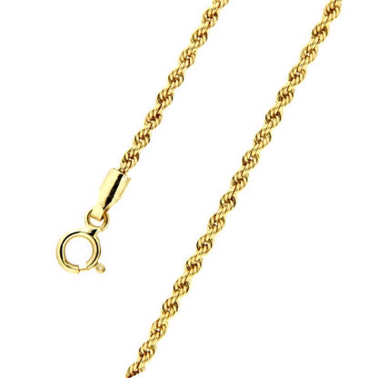 14K Yellow Gold Twisted Chain 55 cm (1.08 g)