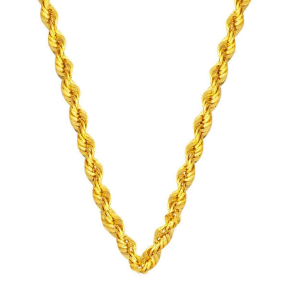 14K Yellow Gold Twisted Chain 65 cm (8.22 g)