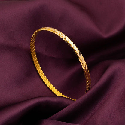 22K Yellow Gold Twisted Bangle (15.6 g)