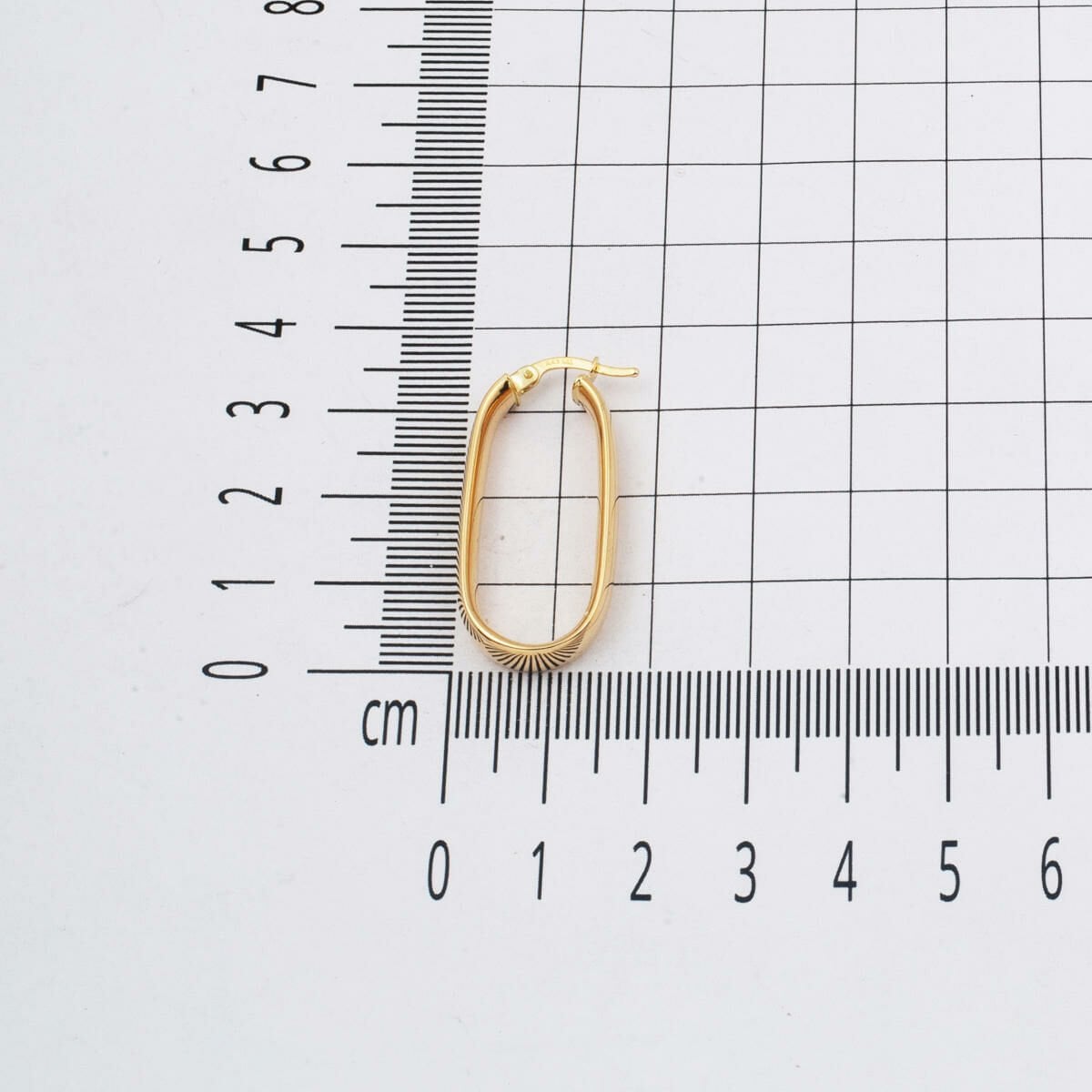 14K Gold Large Women's Hoop Earrings