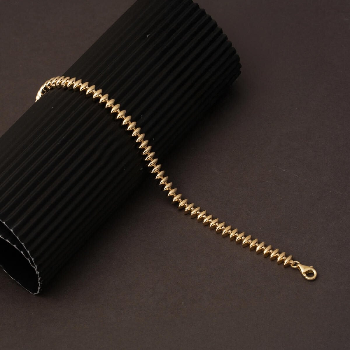 14K Yellow Gold Chapra Minimalist Bracelet