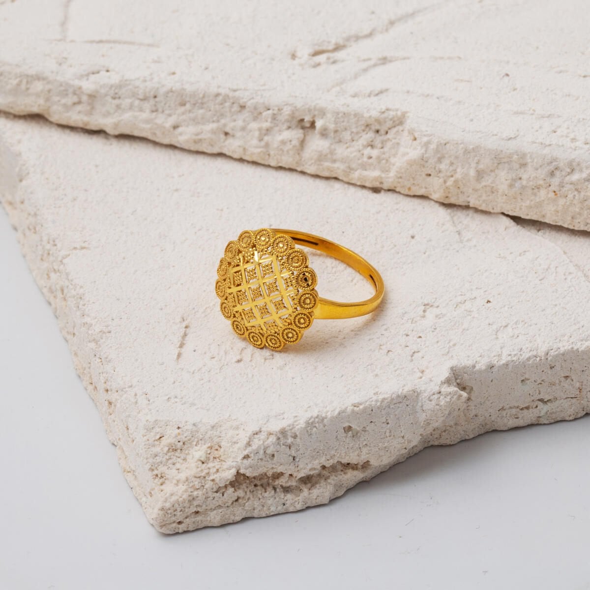 22K Yellow Gold Dynasty Ring