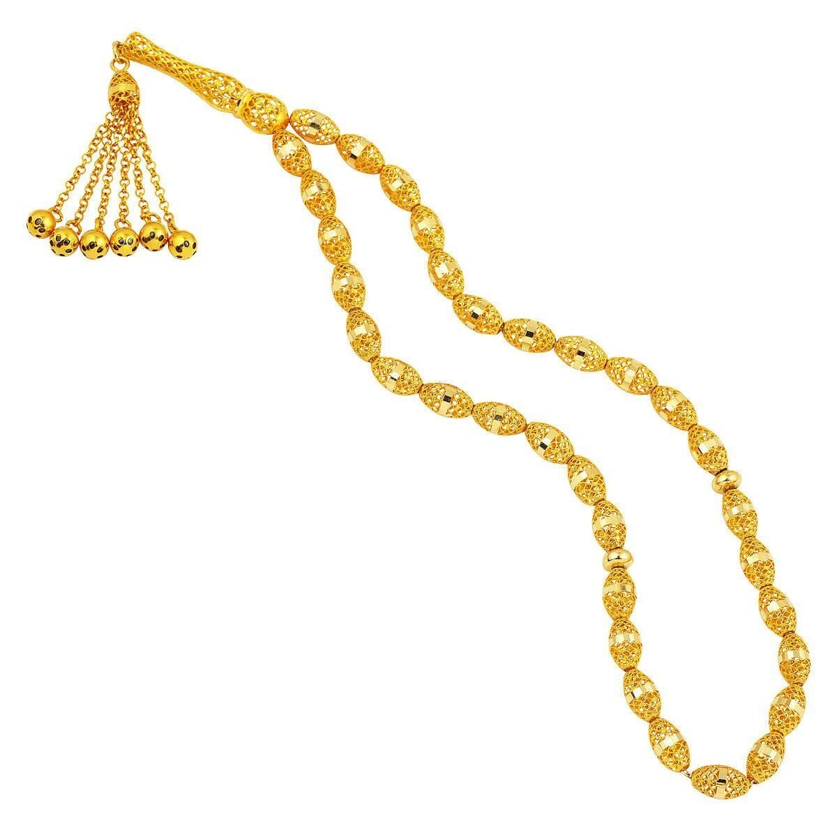 14K Yellow Gold Cakir Prayer Beads