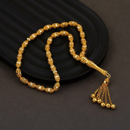 14K Yellow Gold Cakir Prayer Beads